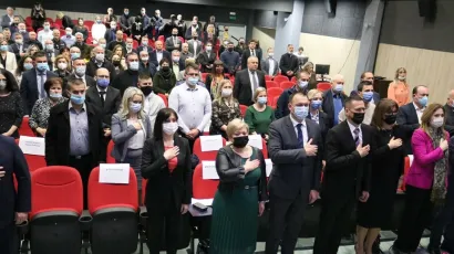 Svečana sjednica pakračkog Gradskog vijeća/Foto: Pakrački list