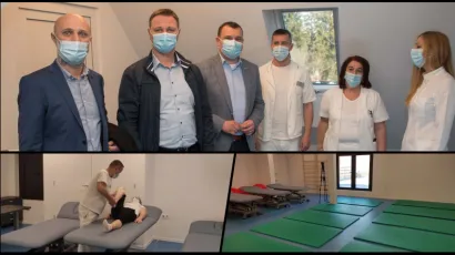 Novouređeni prostor u sklopu Daruvarskih toplica danas je posjetio župan Marko Maru&scaron;ić/Foto: Predrag Uskoković, Dijana Puhalo