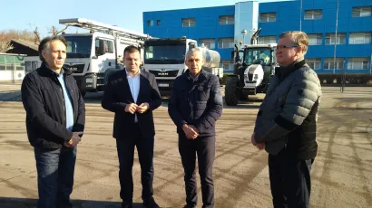 Ivan Ivančić, Dario Hrebak, Josip Heged i Zoran Bi&scaron;ćan/ Foto: Deni Marčinković