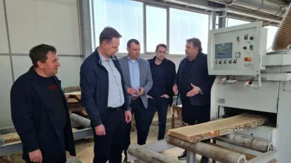 Župan u obilasku tvrtke/ Foto: BBŽ
