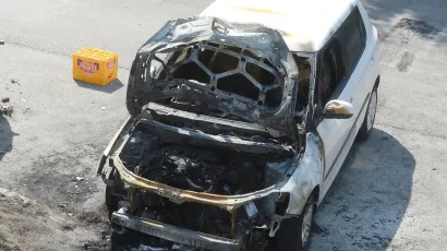 Požar je izbio na motoru &Scaron;kode/ Foto: Goran Mehkek/CROPIX (ilustracija)