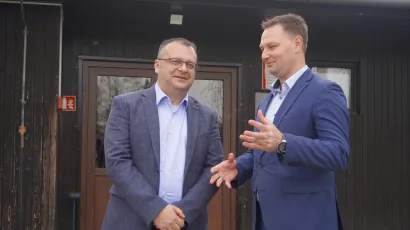 Direktor Vodoprivrede Daruvar i župan Marko Maru&scaron;ić/Foto: Nikica Puhalo/MojPortal.hr
