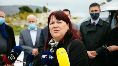 Neslužbeno doznajemo kako će podr&scaron;ku hitnjacima u prosvjedu za beneficirani radni staž pružiti i Maja Grba Bujevic/Foto: Bozo Radic/CROPIX<br>