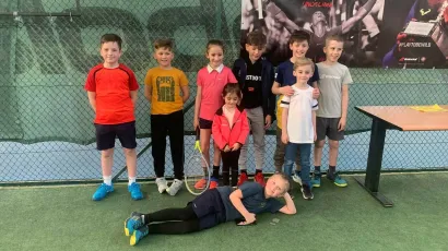 Na turniru u Zagrebu nastupilo je čak 9 mladih daruvarskih tenisača/ Foto: TK Feniks Daruvar