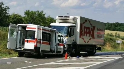 Mjesto stravične prometne nesreće u Rogoži kod Gare&scaron;nice/Foto: PU bjelovarsko-bilogorska