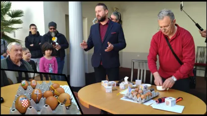 Jedinstven običaj potkivanja jaja predstavljen povod manifestacije Pisanicom do Uskrsa/ Foto: Deni Marčinković