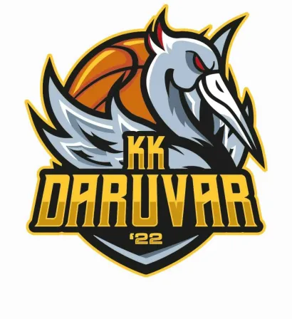 Klub ima logo s opakim ždralom/Foto: KK Daruvar