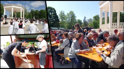 Proslava Međunarodnog praznika rada u bjelovarskom parku/ Foto: Deni Marčinković