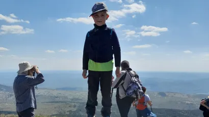 Najmlađi planinar Marko/Foto: Pađen