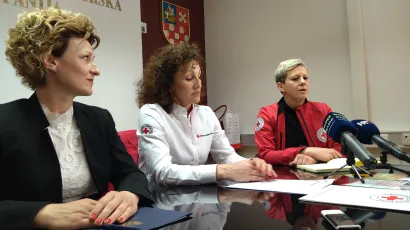 Marija Jungić, Melita Lozina i Vida Malek/ Foto: Deni Marčinković