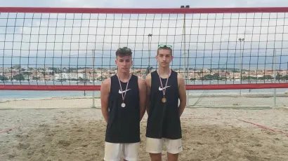 Odbojka&scaron;i iz Daruvara kući su se vratili s broncom oko vrata/Foto: 