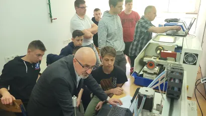 Radionice su bile jedan dio proslave Dana &scaron;kole/Foto: Obrtnička &scaron;kola Bjelovar