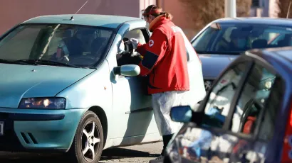 Devet osoba je trenutno na opservaciji, na respiratoru nema pacijenata/<br>Foto: Marko Todorov/CROPIX (Ilustracija)
