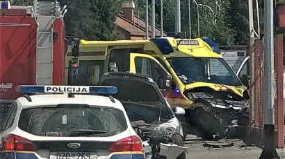 U ovom sudaru samo pukom srećom nitko nije stradao/Foto: Facebook