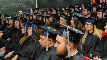 Ukupno 139 mladih ljudi primilo je danas svoje zaslužene diplome u ruke/Foto: Mirjana Posavac