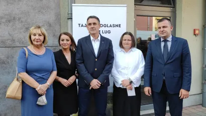 Đurđa Adle&scaron;ič, Danijela Vusić, Miljenko Manjkas, Anita Blažeković i Dario Hrebak/Foto: Martina Čapo
