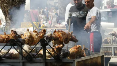 Tko će ispeći najbolju janjetinu?/Foto: Ivo Ravlić/CROPIX (ilustracija)