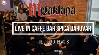 Metaklapa iznenadila je Daruvarčane svojevrsnim koncertom u kafiću...