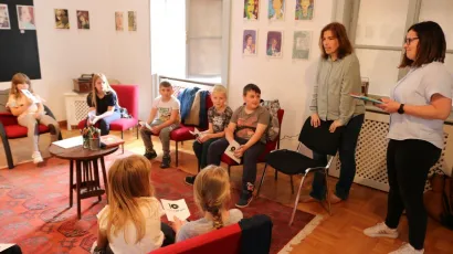 Radionicom za najmlađe počeo ovogodi&scaron;nji Multipak/Foto: Pakrački list