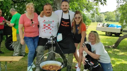 Ekipa Tihomira Trstenjaka od prvoga dana nastupa na Gula&scaron;ijadi/Foto: Martina Čapo