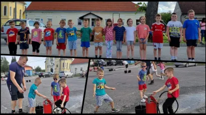 Mali&scaron;ani iz Končanice tri puta tjedno po dva sata pripremaju se za vatrogasno natjecanje/Foto: Deni Ružička