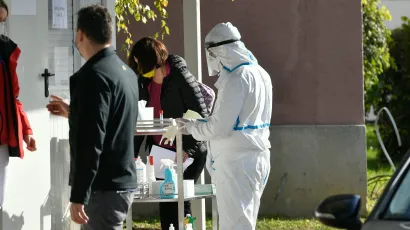 Nitko u OB Bjelovar nije na respiratoru//Foto: Goran Mehkek/CROPIX (Ilustacija)