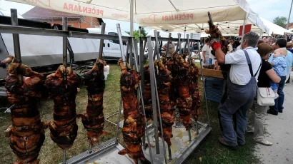 Za natjecanje u pečenju janjetine možete se prijaviti jo&scaron; dva dana/Foto: Robert Fajt/CROPIX (Ilustracija?