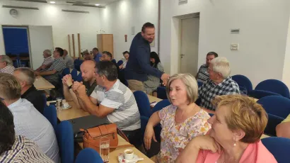 Okupio se velik broj predsjednika mjesnih odbora kojih je na području Grada 38/Foto: Martina Čapo