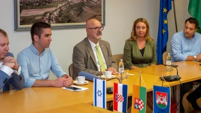 Iako je izraelski veleposlanik prvi put do&scaron;ao u Daruvar, gradonačelnik Lneniček nada se da to neće biti ujedno i posljednji posjet/ Foto: Grad Daruvar