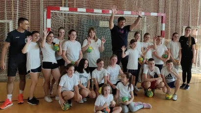 Vlado &Scaron;ola na treningu RK Ilove 21/ Foto: Socijaldemokrati