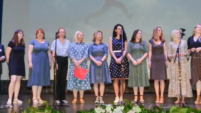 Profesorice daruvarske Gimnazije svojom izvedbom maturante su ostavile bez daha/Foto: Maja Ivesa