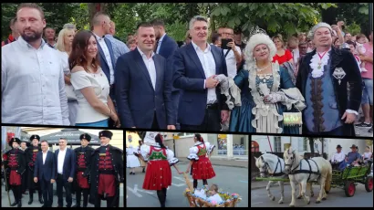 Svečanu carsku povorku svojim je dolaskom uveličao predsjednik Zoran Milanović/Foto: Martina Čapo