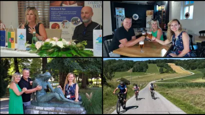 Direktorica Travel Family Blanka Hrub&aacute; odu&scaron;evila se Daruvarom/Foto: Privatni album, MojPortal.hr