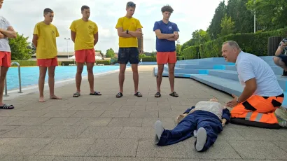 Edukacija je održana na Gradskim bazenima Bjelovar/ Foto: Deni Marčinković