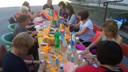Radionica na kojoj oboljeli uče nove stvari i stvaraju nova prijateljstva/Foto: Privatni album