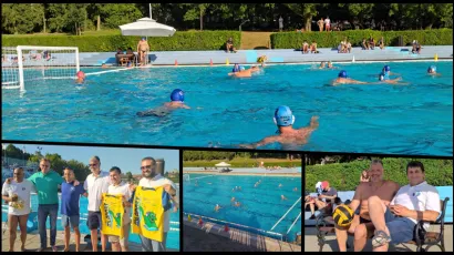 Vaterpolo spektakl u Bjelovaru/ Foto: Deni Marčinković