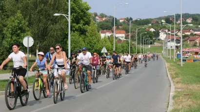 Tradicionalna biciklijada svake godine okuplja sve vi&scaron;e biciklista/Foto: Pakrački list