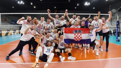 Slavlje hrvatskih odbojka&scaron;kih reprezentativaca/Foto: HRS