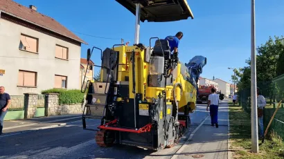 Zavr&scaron;ava se asfaltiranje u ulici Ivana Gorana Kovačića u Bjelovaru/Foto: Grad Bjelovar