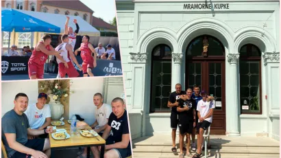 Ko&scaron;arka&scaron;i Rige jako su zadovoljni smje&scaron;tajem i hranom u Toplicama Lipik/Foto: Privatni album/FOTOimago