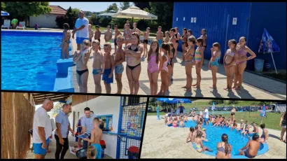 Čak 58 mali&scaron;ana naučilo je ovoga ljeta plivati na &scaron;androvačkom bazenu Gradina/Foto: Općina Veliko Trojstvo i &Scaron;androvac