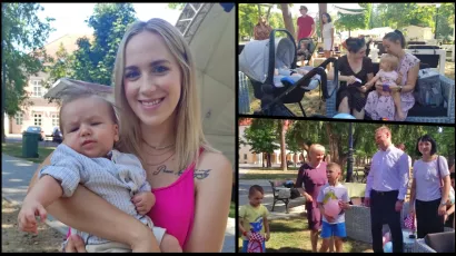 Jake poruke povodom Međunarodnog tjedna dojenja poslane su iz Boho parka/Foto: Martina Čapo