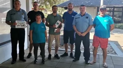 Policija je na bazenima u Lipiku i Požegi održala edukativno predavanje i savjetovanje/Foto: PU pože&scaron;ko - slavonska