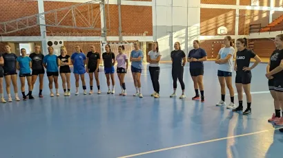 Rukometa&scaron;ice Bjelovara na samom staru priprema doživjele su &scaron;ok/Foto: Deni Marčinković