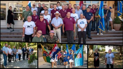 Velik broj Daruvarčana priključio se svečanom obilježavanju Dana pobjede u Daruvaru/Predrag Uskoković