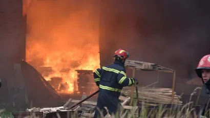 Požar je prouzročio veliku materijalnu &scaron;tetu/ Foto: Ivan Cosic/Nasice.com/CROPIX (ilustracija)<br>