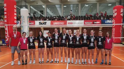 Mlade daruvarske odbojka&scaron;ice iz Splita su donijele jo&scaron; jedan set medalja/ Foto: OK Daruvar