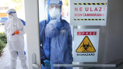 Ženi je krajem studenog test pokazao da je poe pozitivna na koronavirus te joj je određena mjera liječenja od kuće/Foto: Duje Klarić/CROPIX