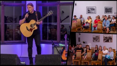 Koncert Brune Mičetića u dvorcu grofa Jankovića/ Foto: Grad Daruvar