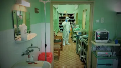 Covid odjel Opće bolnice Bjelovar/Foto: Deni Marčinković